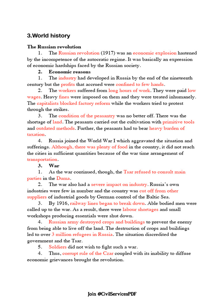 Rushikesh Reddy Notes - GS 1 To 4 | PDF | Imperialism | Weaving
