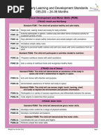 GELDS for Infants: 0-12 Months Standards | PDF | Nonverbal ...
