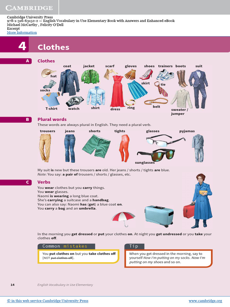 Clothes and Describing People | PDF | Clothing | Human Appearance