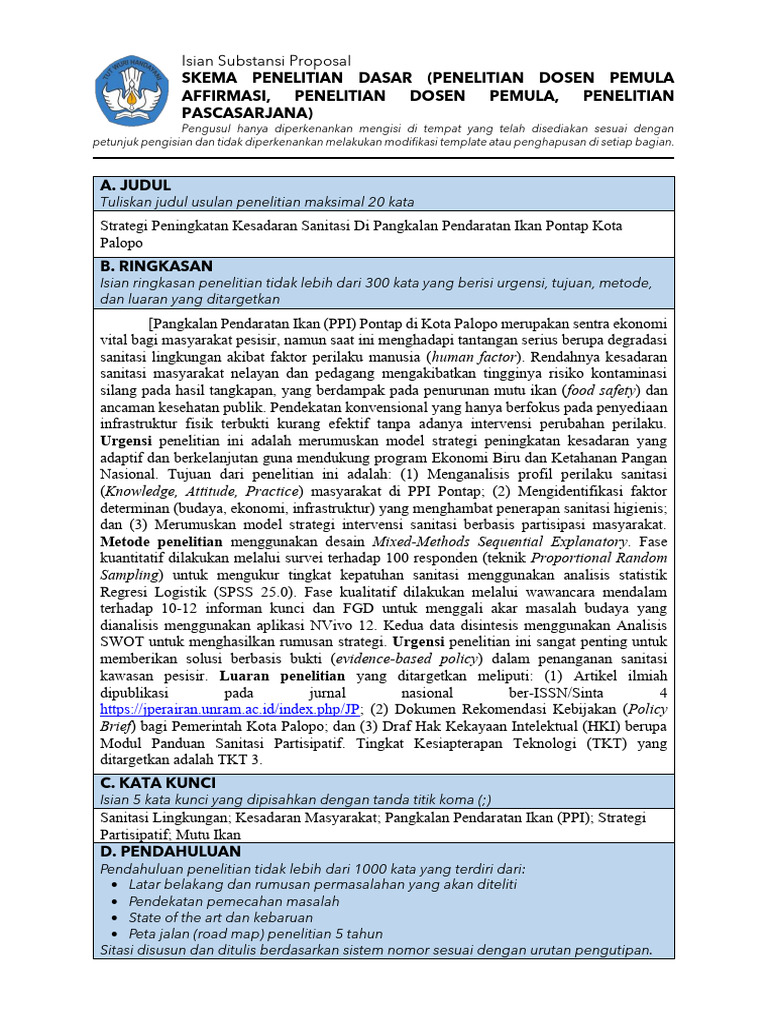 Proposal PDP Bima 2026 | PDF