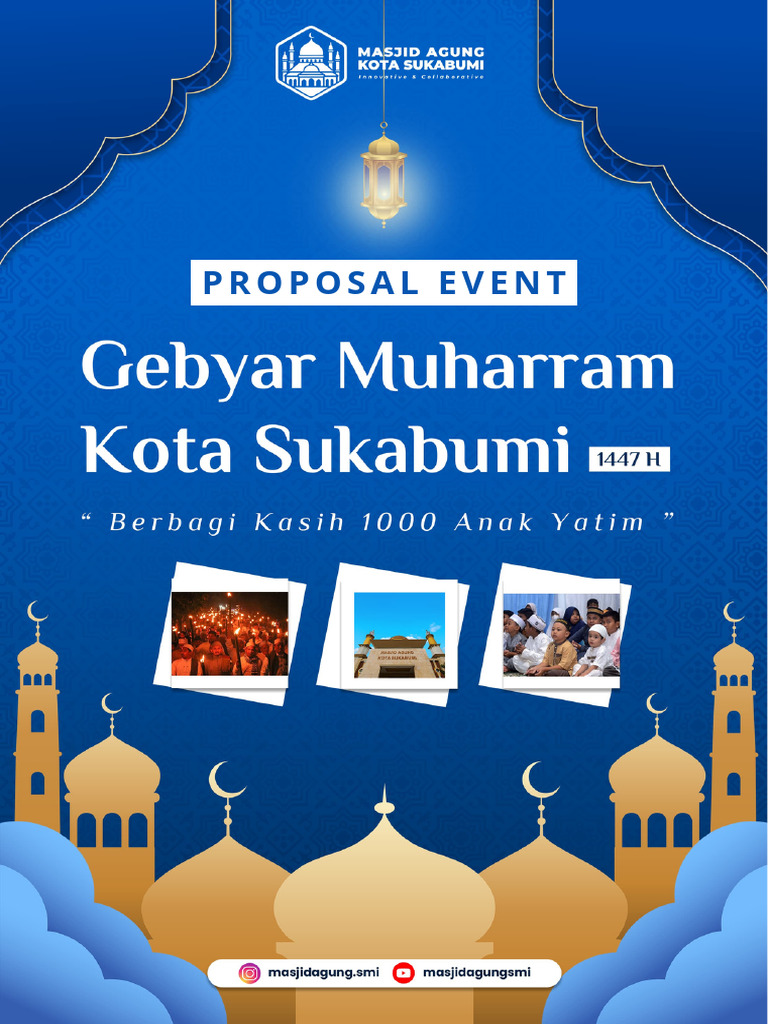 Proposal Gebyar Muharram & Islamic Book Fair Kota Sukabumi 1447 H | PDF