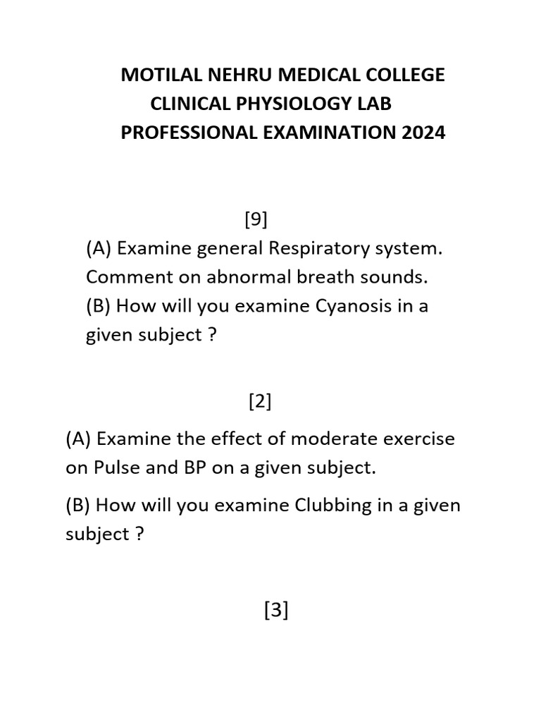 Clinical Lab Questions | PDF