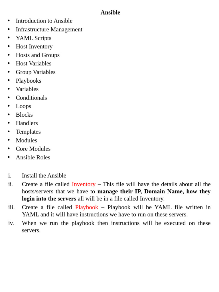 Ansible | PDF | Computing | System Software