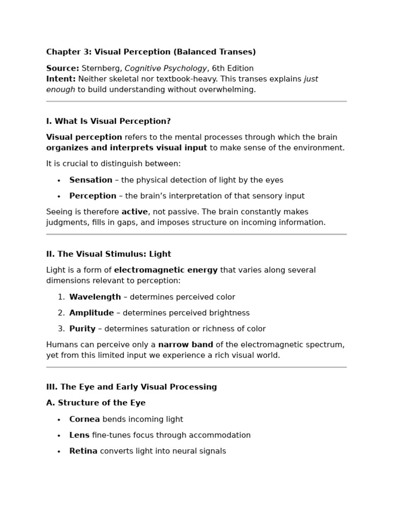 Inbound 2901314858939219215 | PDF | Perception | Visual System