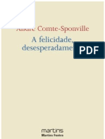 A Felicidade Desesperadamente, de Andre Comte Sponville