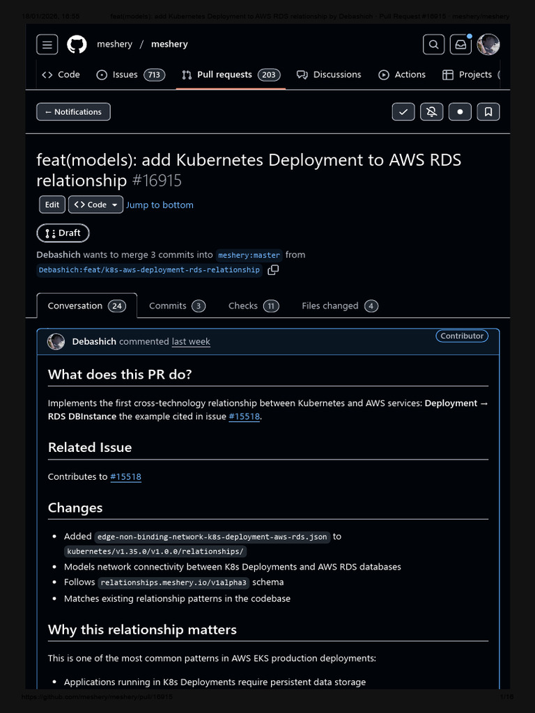 feat(models)_ add Kubernetes Deployment to AWS RDS relationship by ...