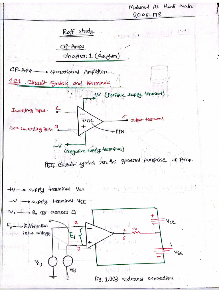 3.Op-AMP NOTE Merged | PDF