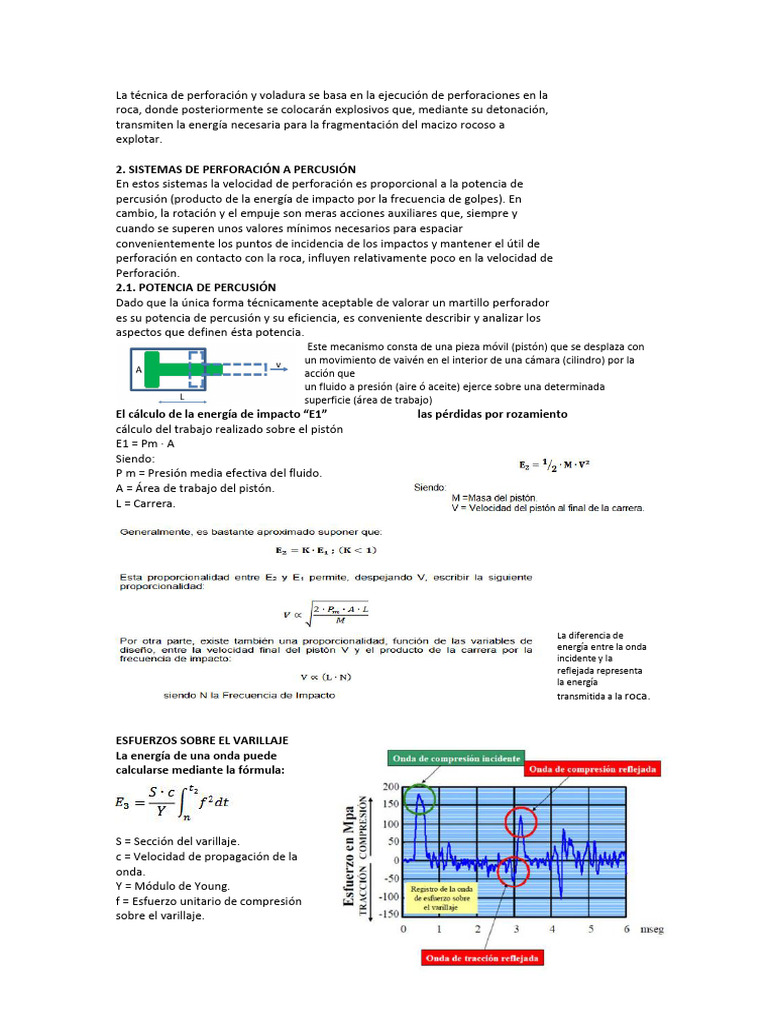 perforacion | PDF | Perforación | Perforar
