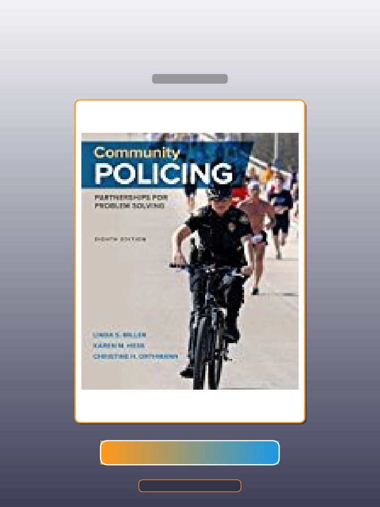 Community Policing Partnerships for Problem Solving 8th Edition by ...
