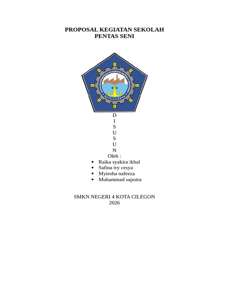 Proposal Kegiatan Sekolah | PDF
