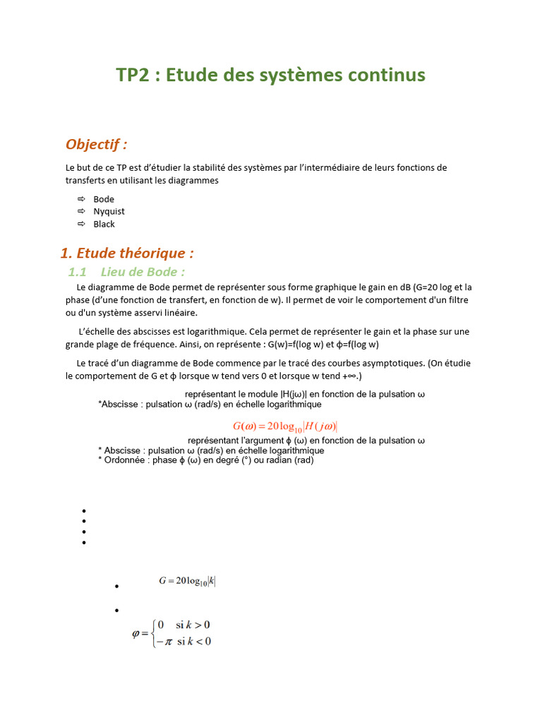Compte Rendu TP2 | PDF | Électrotechnique | Traitement du signal