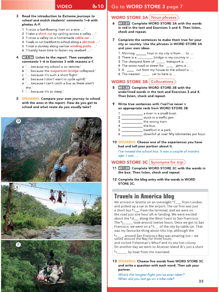 Focus 3 Unit 4 | PDF