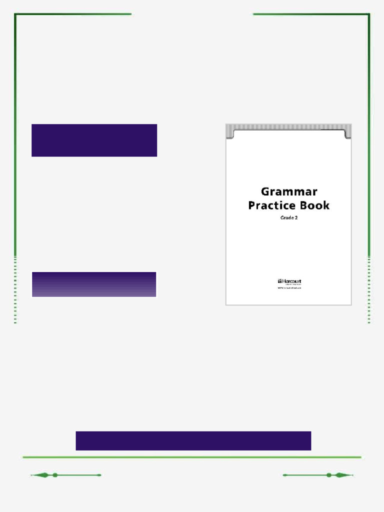 Grammar Practice Book Grade 2 Hsp ebook testbank solutions enhanced