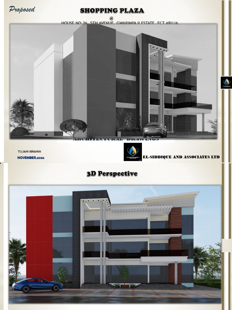 Proposed Shopping Mall Updated | PDF | Building Technology | Building ...