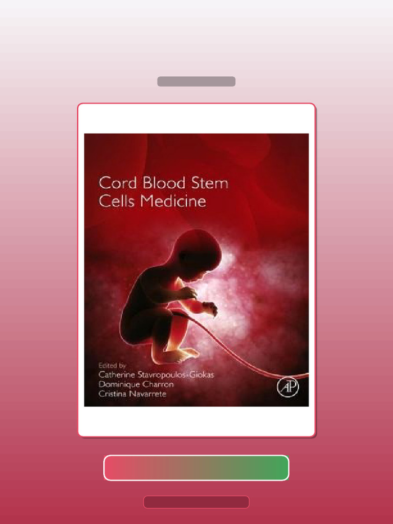 Cord Blood Stem Cells Medicine E-book Testbank Solutions | PDF ...