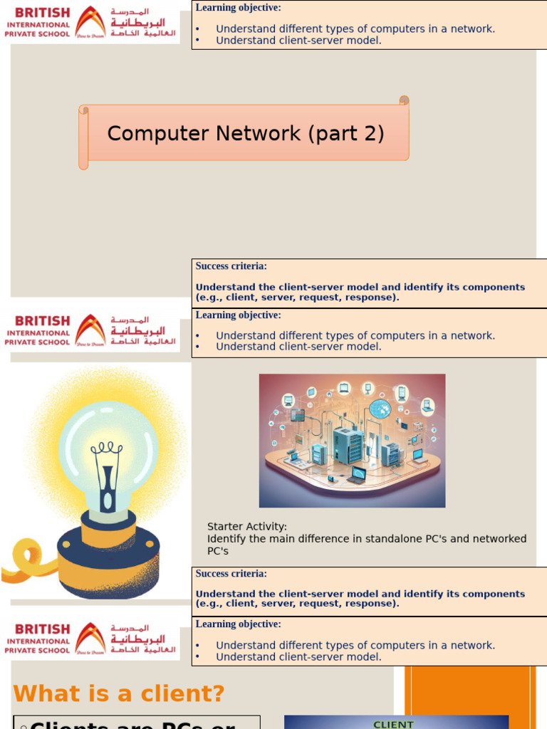 Compute Network Part 2 3 | PDF | Client–Server Model | Server (Computing)