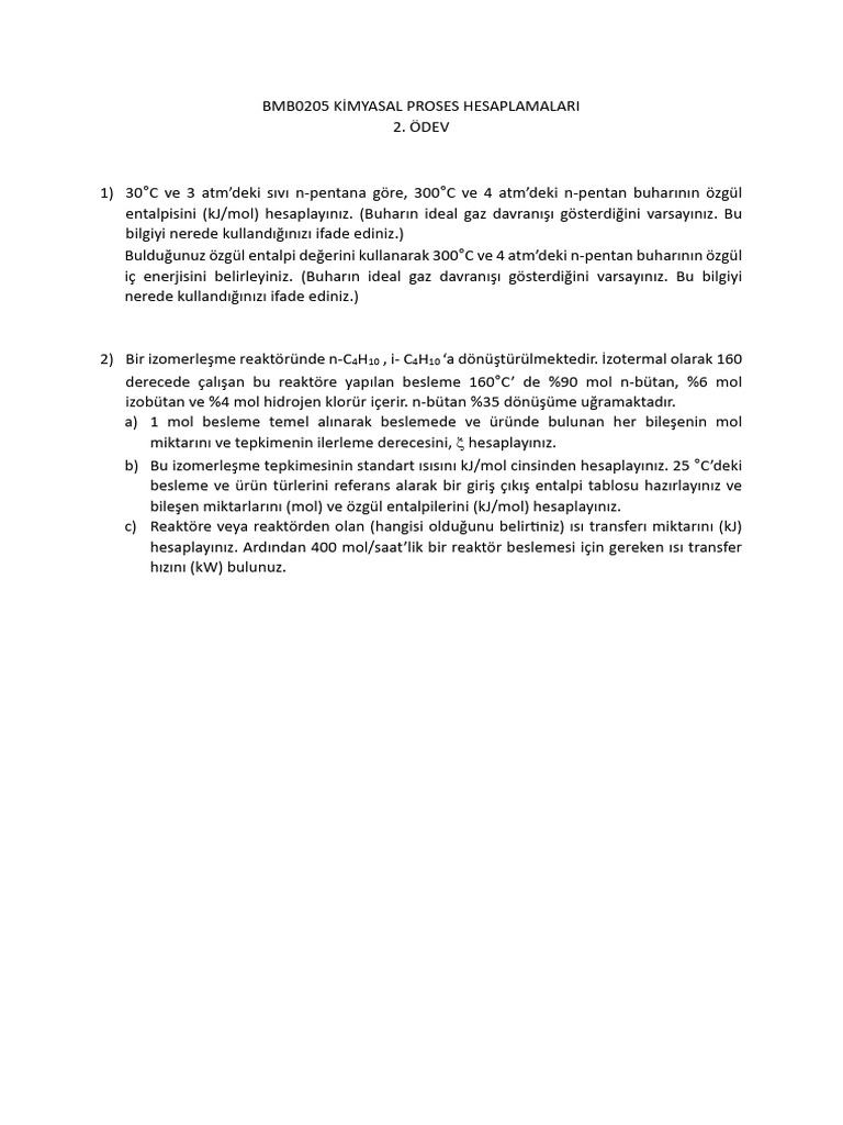 KPH 2. Ödev | PDF