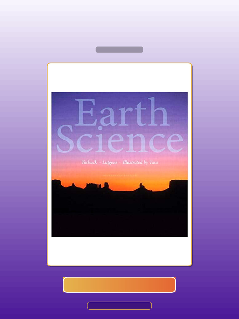 Earth Science 14th Edition by Edward J Tarbuck E-book Testbank ...