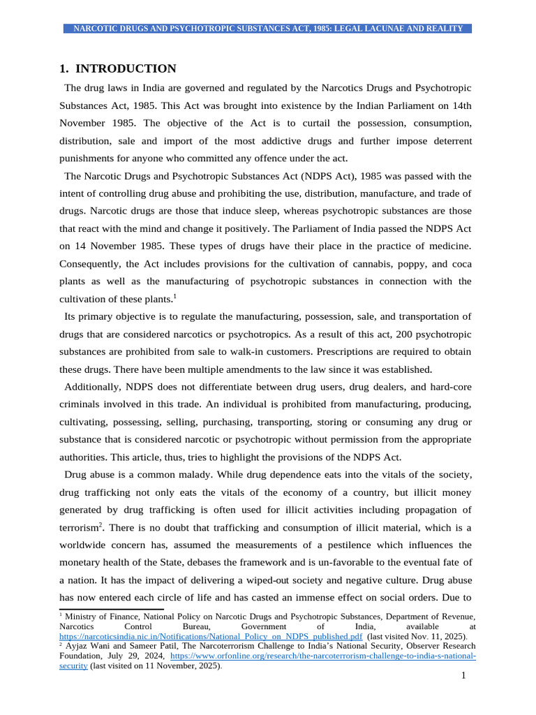 Dilkash Final Paper | PDF | Drugs | Psychoactive Drugs