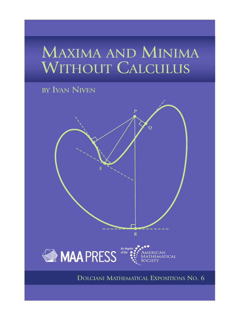 Maxima Minima Without Calculus | PDF | Function (Mathematics) | Area