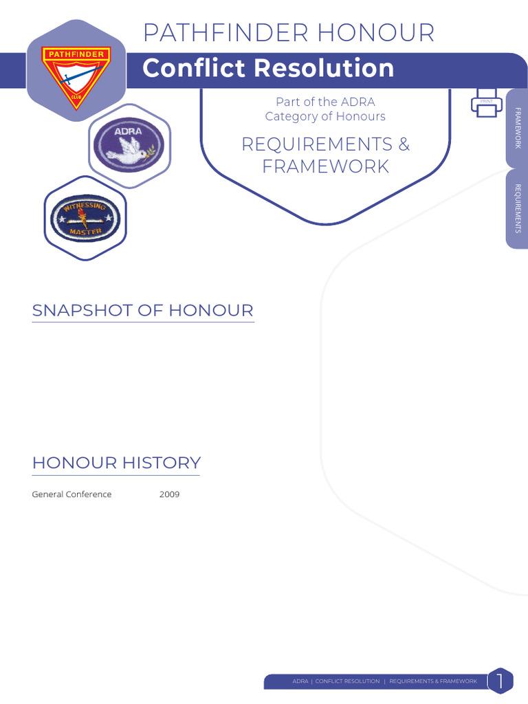 Conflictresolution Requirements | PDF
