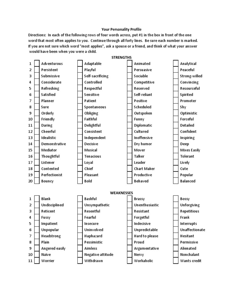 Personality Assessment Guide | PDF | Psychological Theories | Psychology