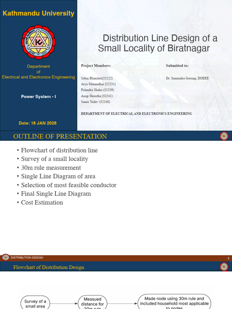 Distribution Design brt 2 | PDF | Electrical Engineering | Electromagnetism