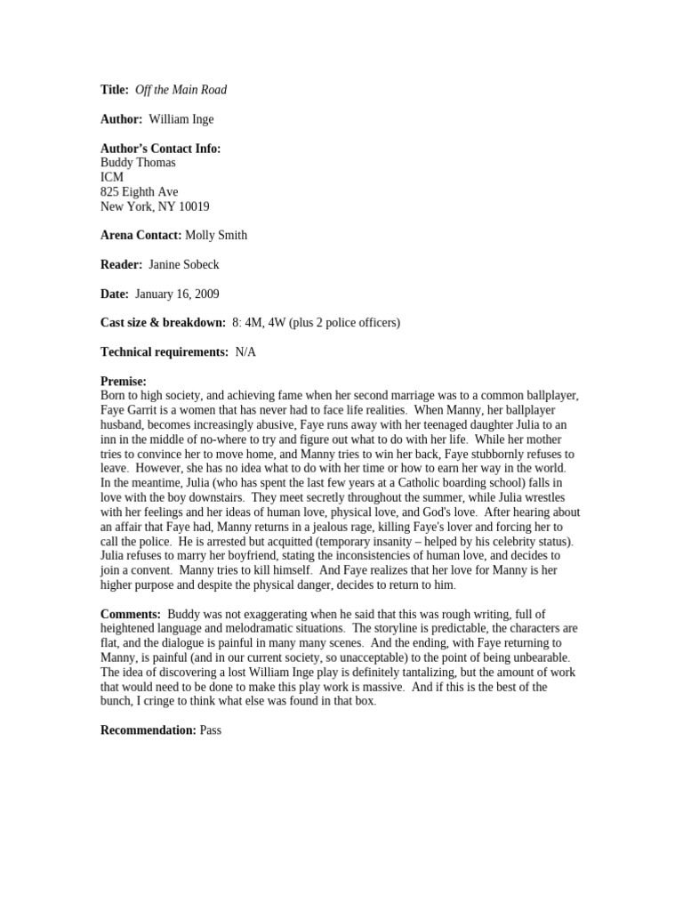 Sample Script Report 3 | PDF