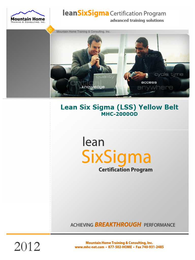 Lean Six Sigma | PDF | Six Sigma | Lean Manufacturing