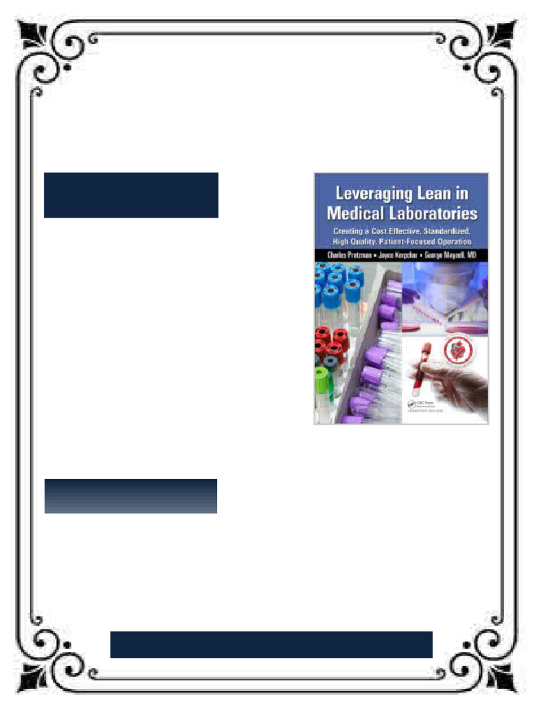 Leveraging Lean in Medical Laboratories Creating a Cost Effective ...