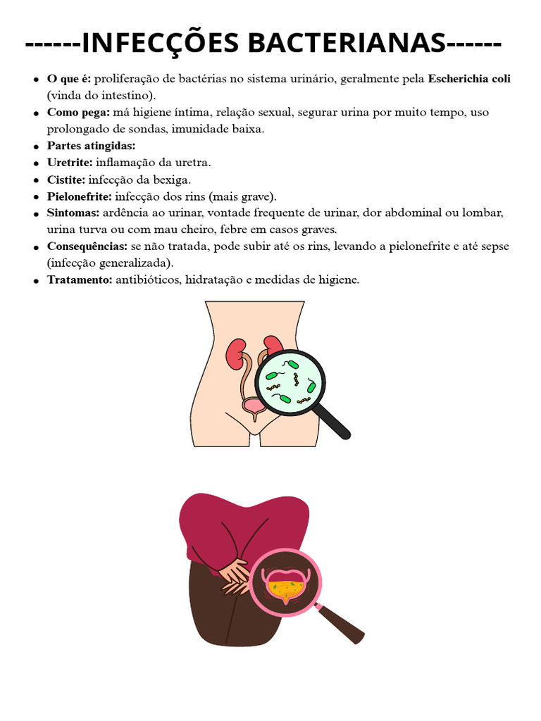 Infecções Bacterianas | PDF
