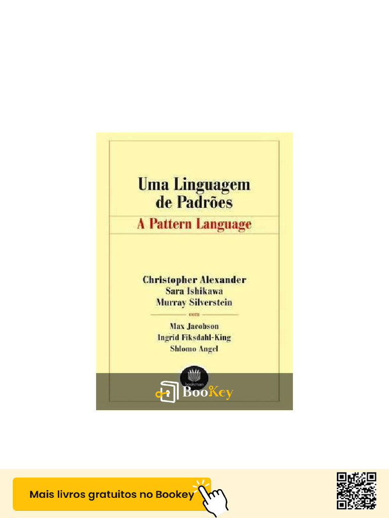 Uma Linguagem de Padrões PDF | PDF | Parques | Cidade