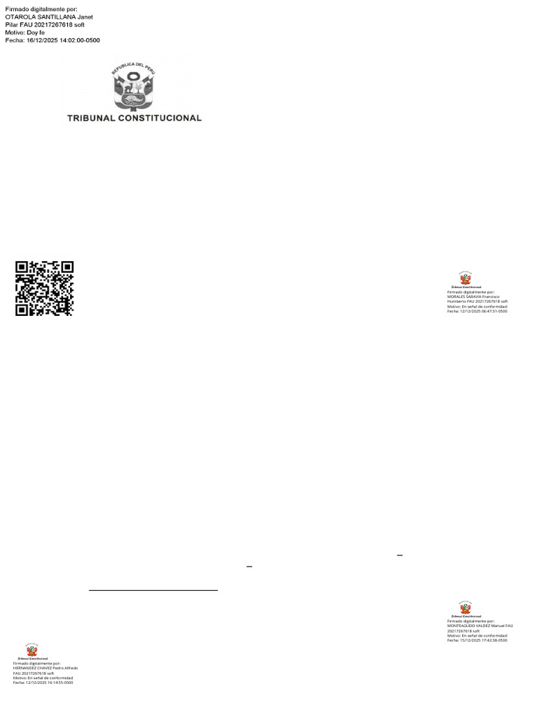 STC 25 1910 Pluralidad de Instancias Errores Formales Deben ...