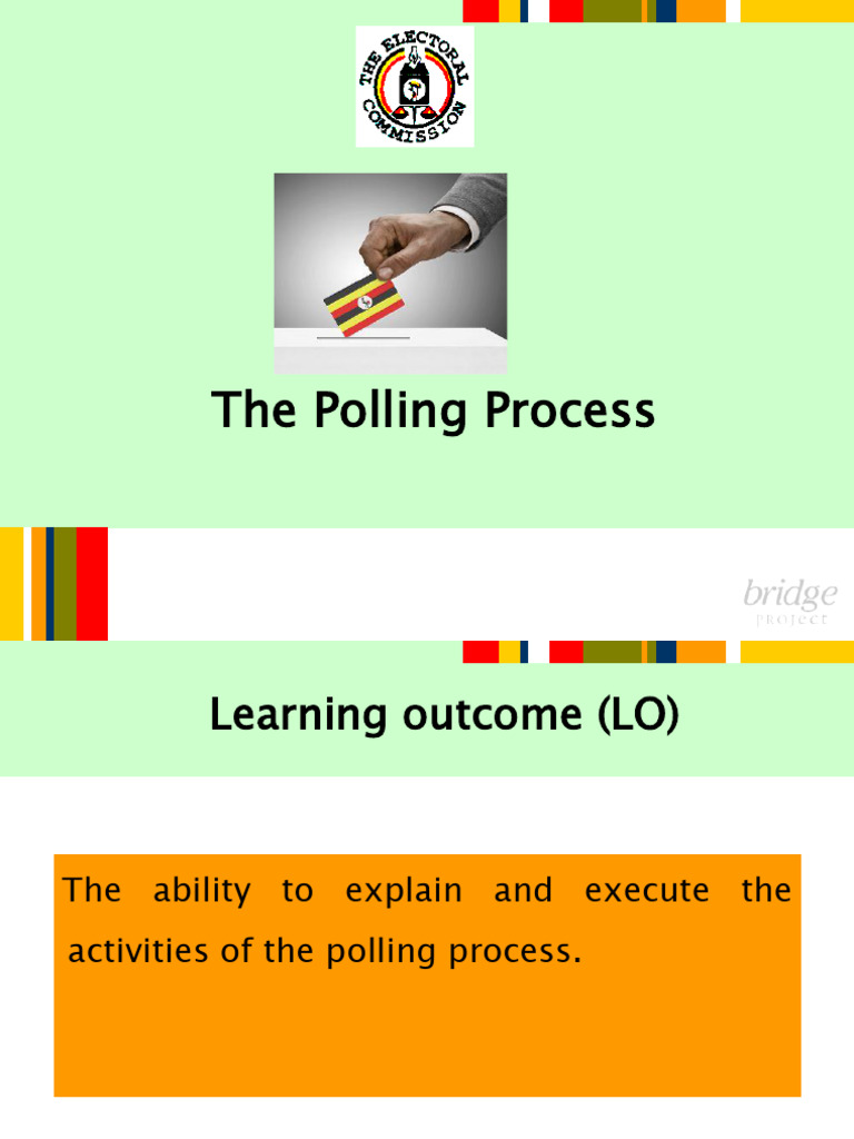The Polling Process Updated(1) | PDF | Voting | Ballot