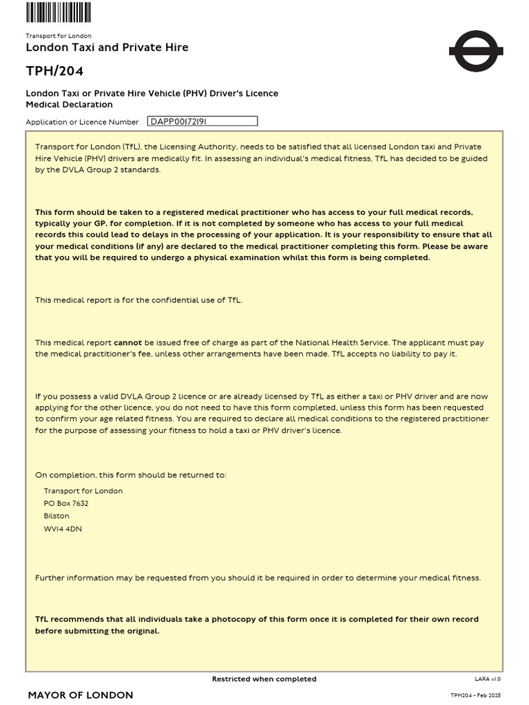 Medical Form | PDF | Heart | Blood Pressure
