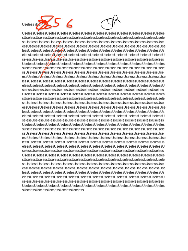Uselessness 8 | PDF
