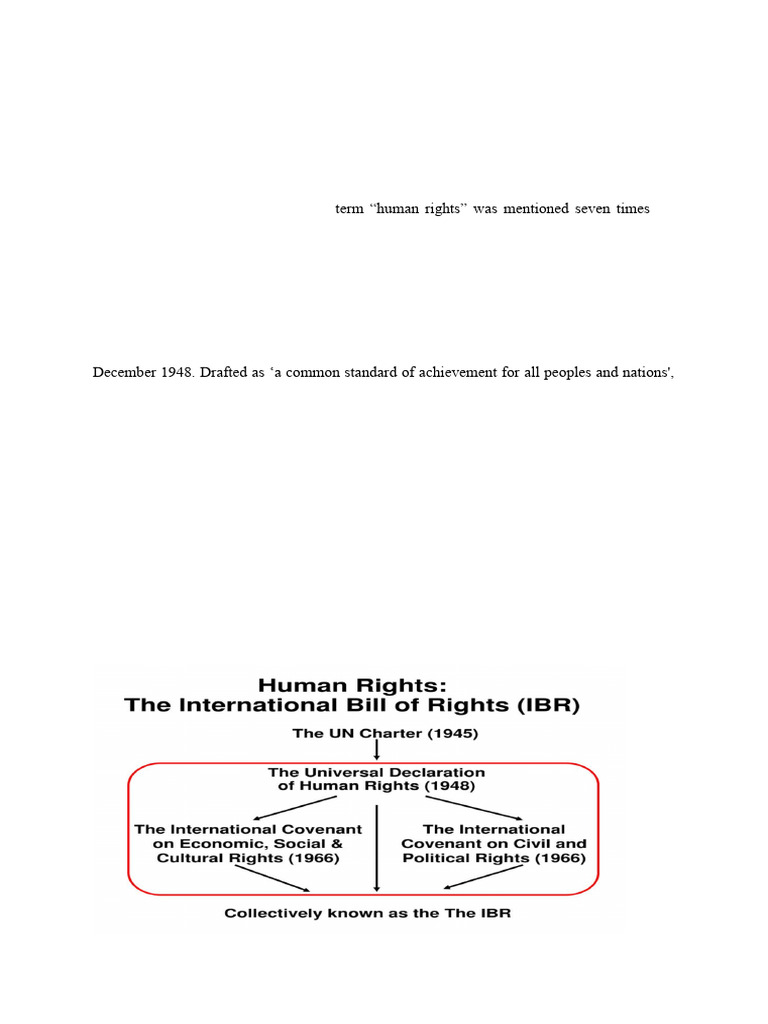 6 Human Rights Promotion and Protection by the United Nations | PDF ...