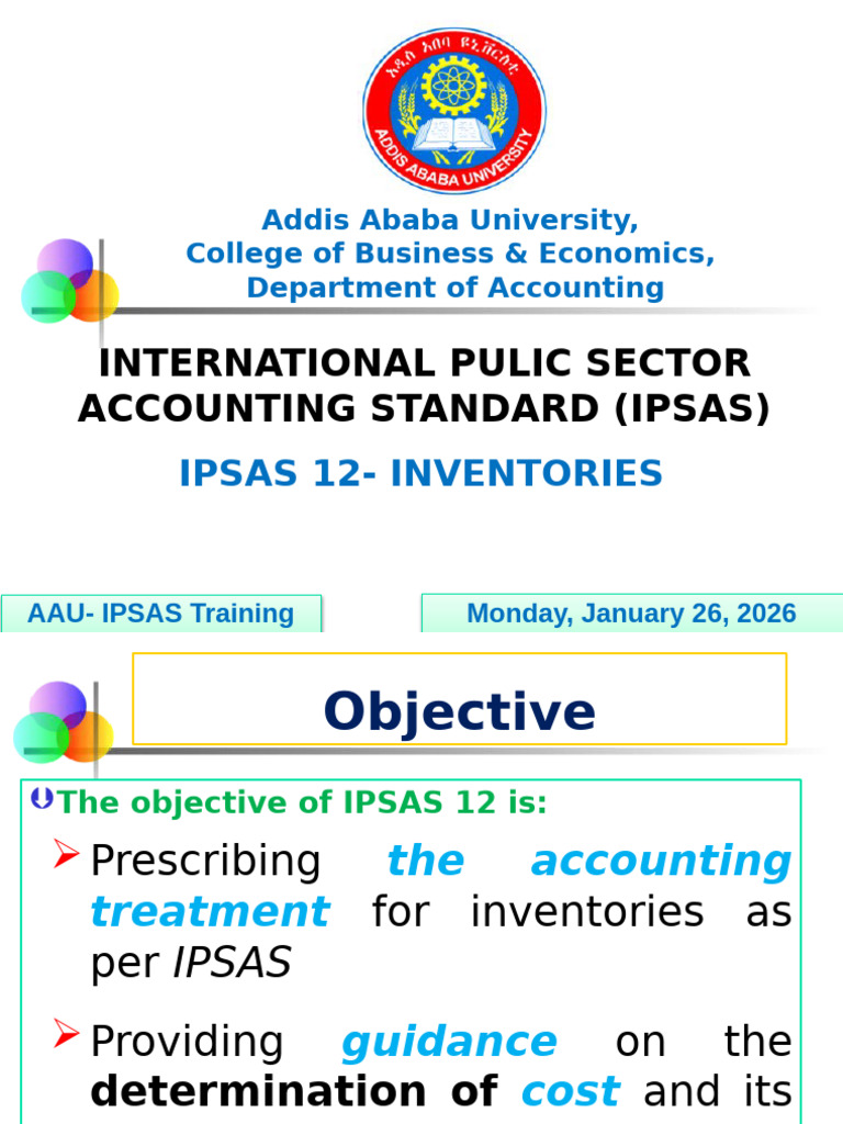 IPSAS 12 - Inventories | PDF | Inventory | Financial Economics