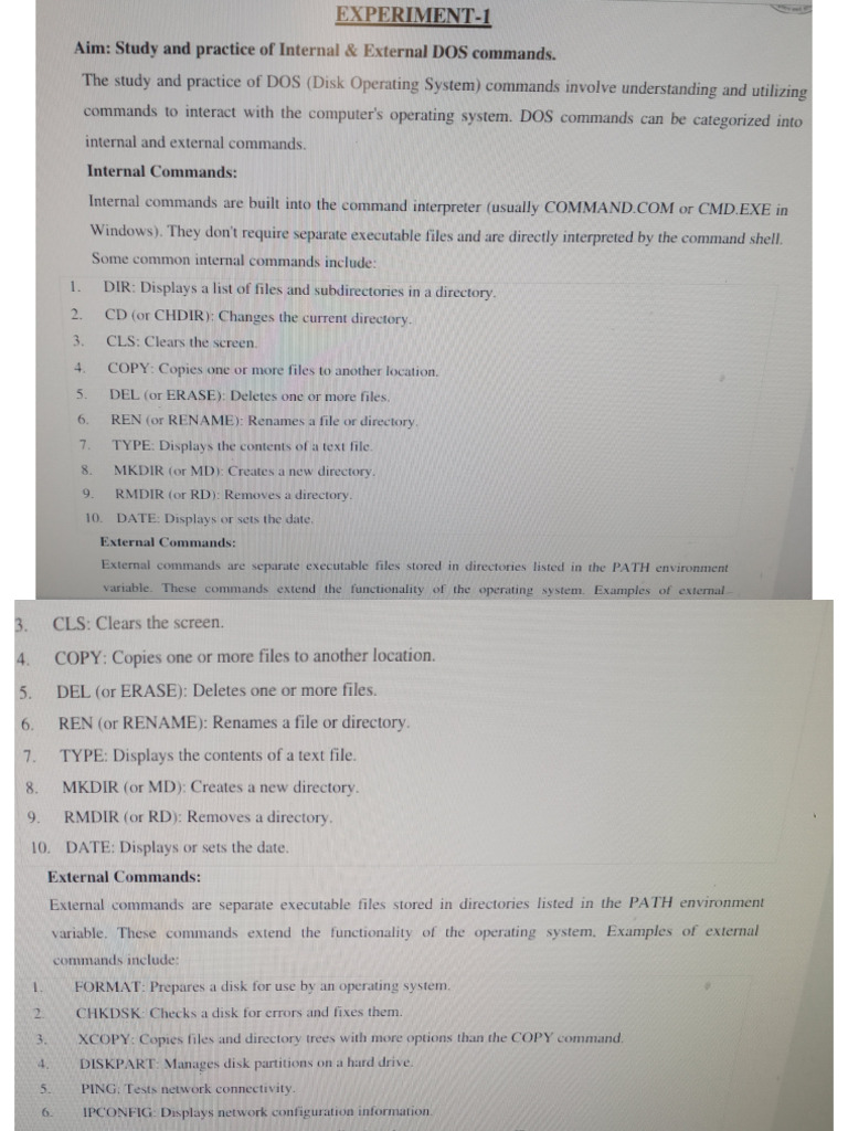 Experiment 1 | PDF