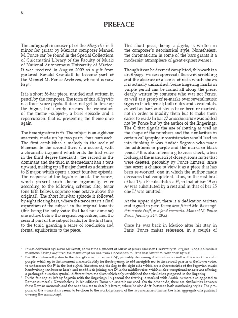 Preface_to_Manuel_M_Ponce_s_Allegretto_p | PDF | Music Theory ...
