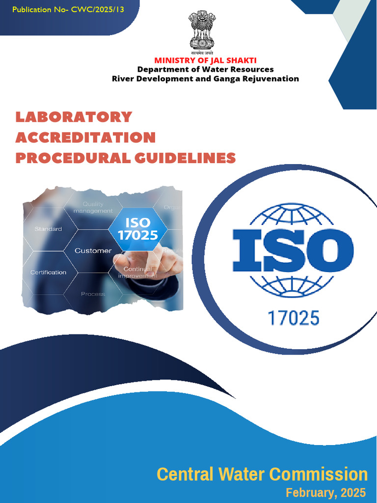 Laboratory Accreditation Procedural Guidelines CWC 13 2025 | PDF ...