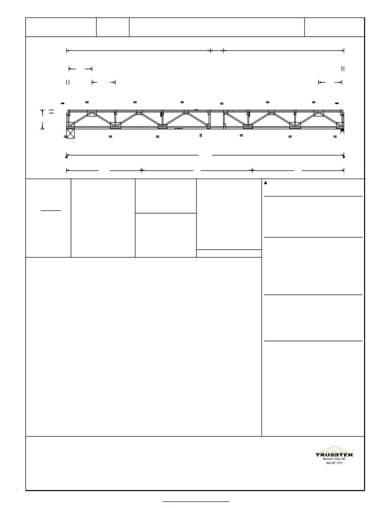 Alpine Output - Component Drawing | PDF | Truss | Structural Engineering