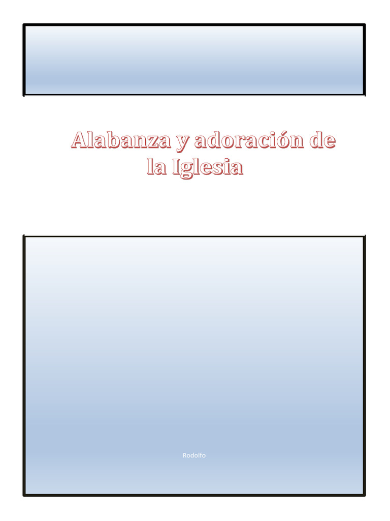 Alabanza y Adoración de La Iglesia | PDF | Salmos | Arca de la Alianza