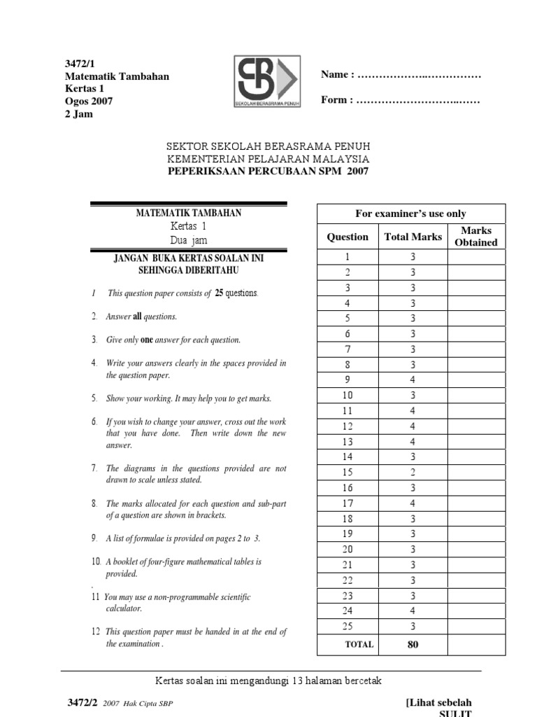 Kertas Jawapan Omr 30 Soalan - F44mo4ow