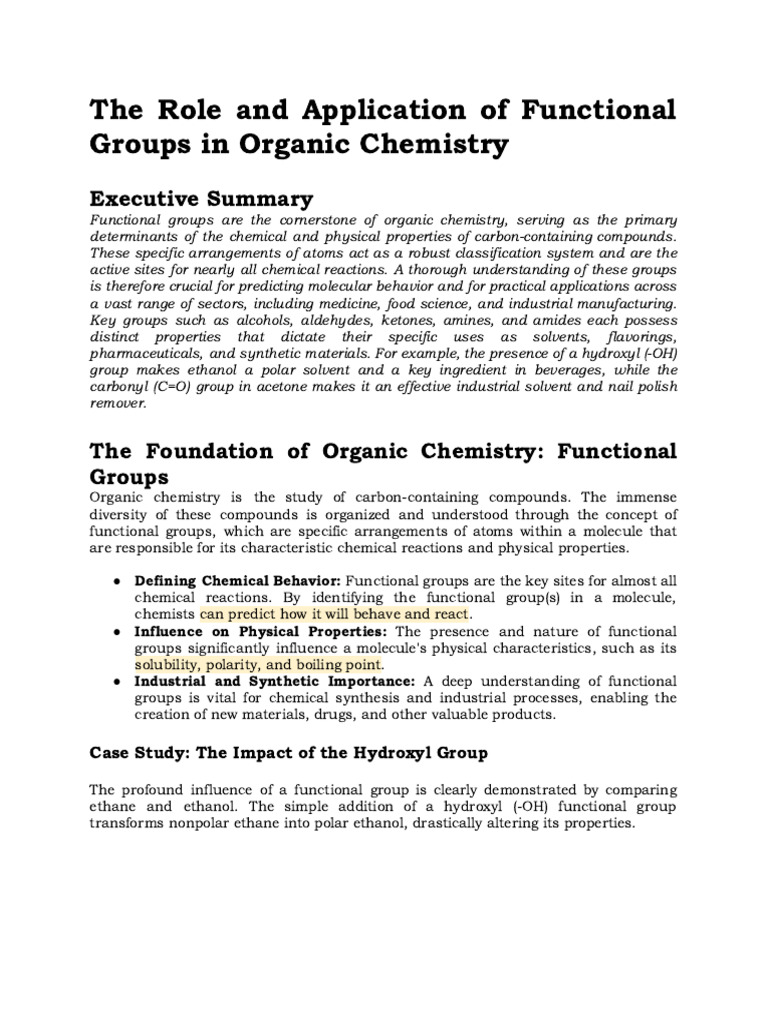 Practical Applications | PDF | Chemical Polarity | Chemistry