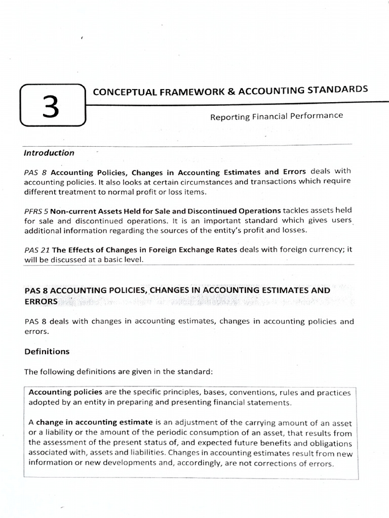 CFAS - Chapter 3 | PDF