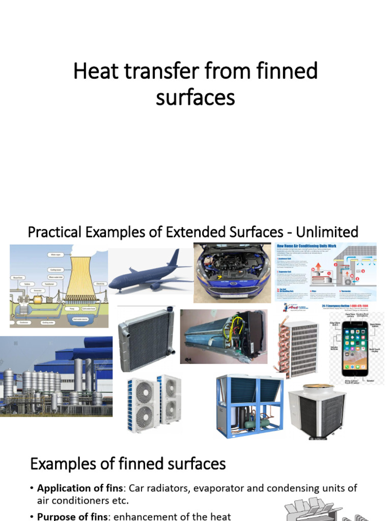 Heat Transfer From Finned Surfaces 2025 - 2026 | PDF | Heat Transfer | Heat