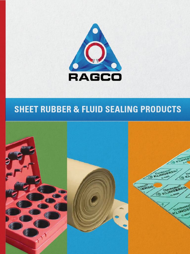 Ragco Sheet Rubber y Fluid Sealing Products | PDF | Ultimate Tensile ...