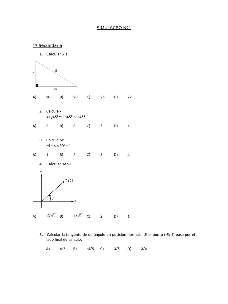 Prof. Lynch | PDF | Matemática Elemental | Geometría Elemental