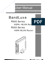 BandLuxe R250 User Manual 07072009